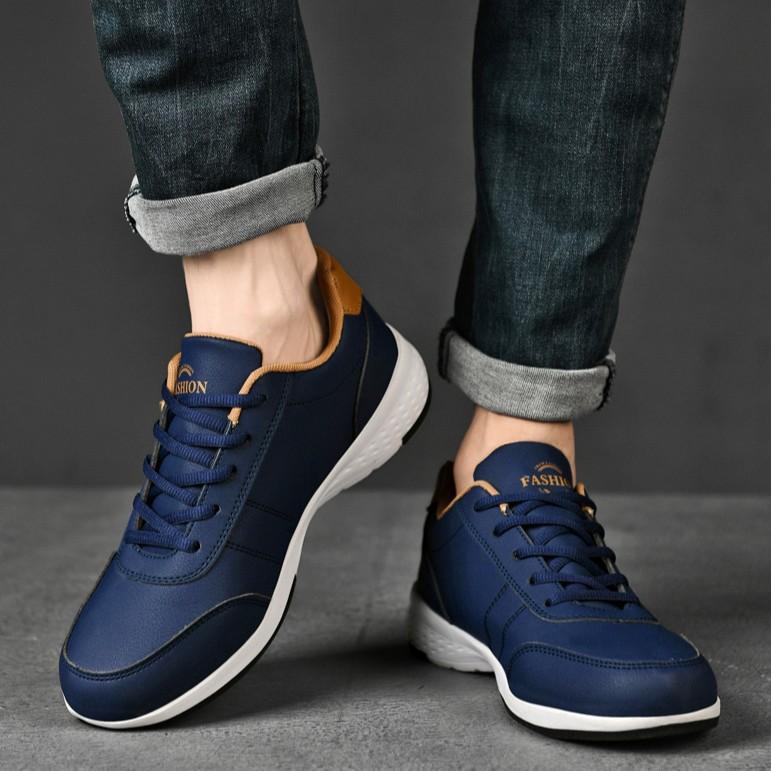 Men's Shoes Low-top Student Shoes Large Size Shoes Men's Sports and Leisure Shoes Lightweight and Comfortable Men's Shoes