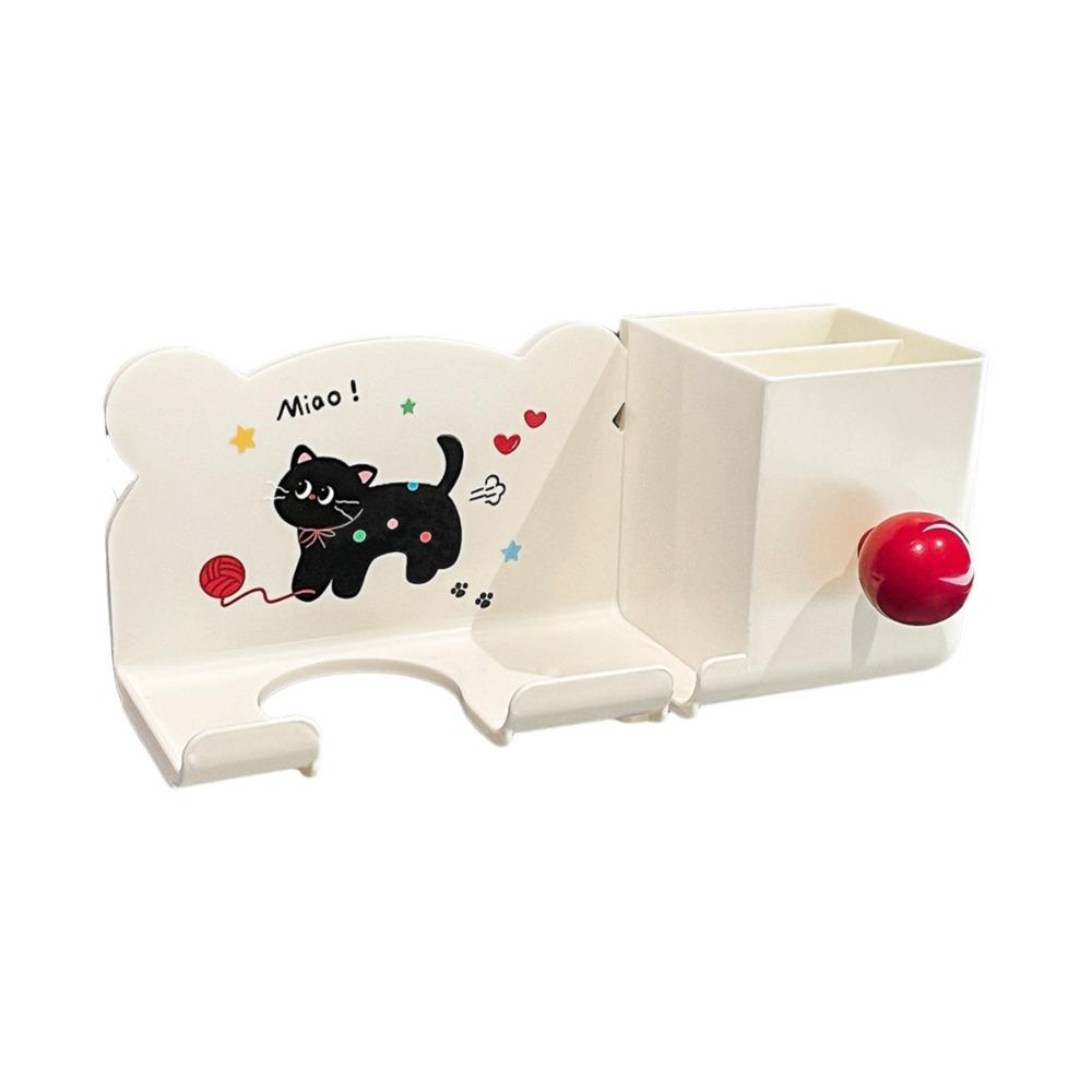 Waterproof Hair Dryer Storage Rack Cartoon Bathroom Storage Bracket  Home Organization