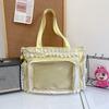 Cute Butterfly Knot Tote Bag With Nylon Material For Daily Use