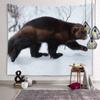 Cute Mink Animal Decorative Tapestry Home Wall Living Room Office Decorative Tapestry