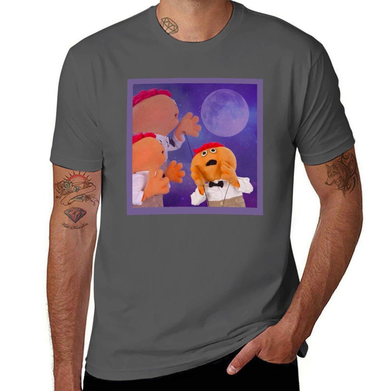 

Three Gerbert Moon T-Shirt t shirts for man graphic tees anime t shirts for man t shirts for man cotton funny T-Shirt 4XL