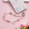 Dazzling Phone Case Chain Lanyard Short Phone Bracelet High End Phone Lanyard Pendant