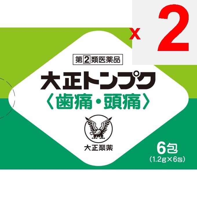 Taisho Taish? Tompuku 6 Packs Acetaminophen Main Indications: -Pain Relief for Toothache, Post-extraction Pain, Headache, Sore Throat, Back Pain, Stif