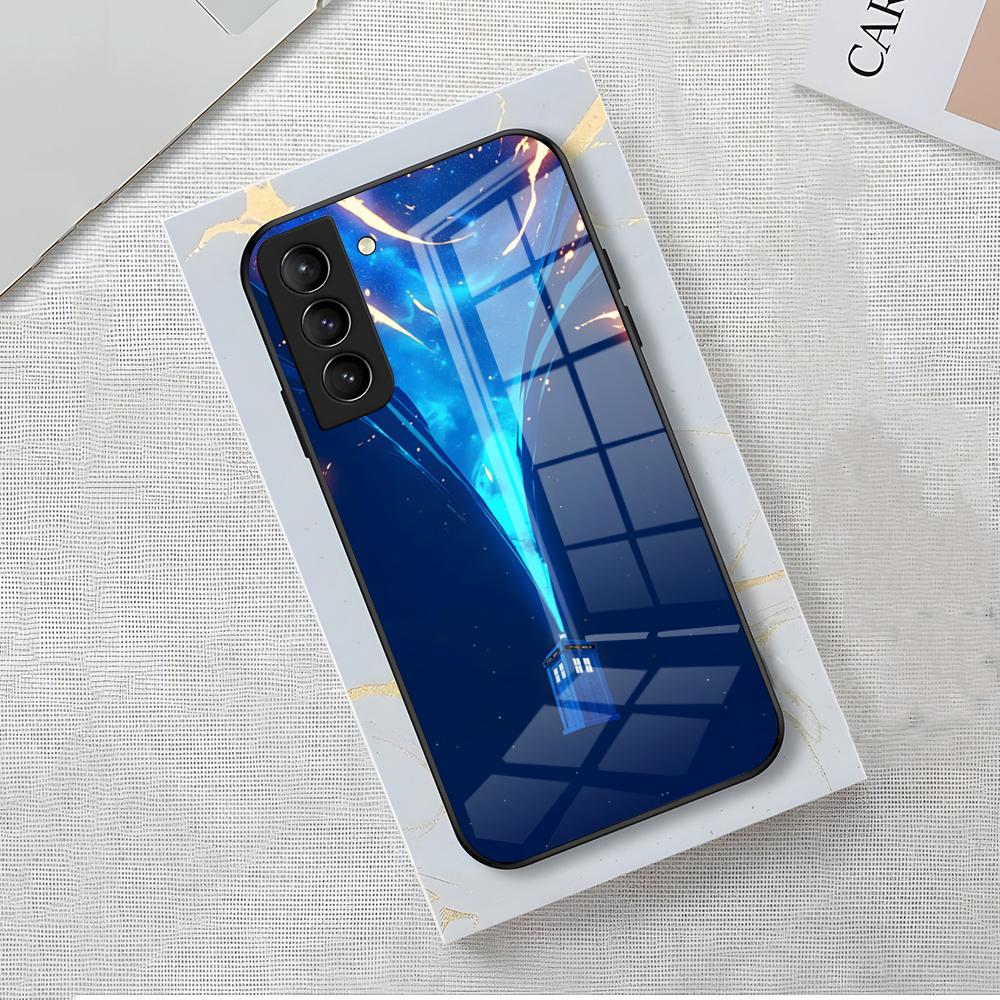 D-Doctor W-Who Phone Case For Samsung A56 A36 A26 A16 A15 A25 A35 A55 A14 A34 A24 A54 Glass Case