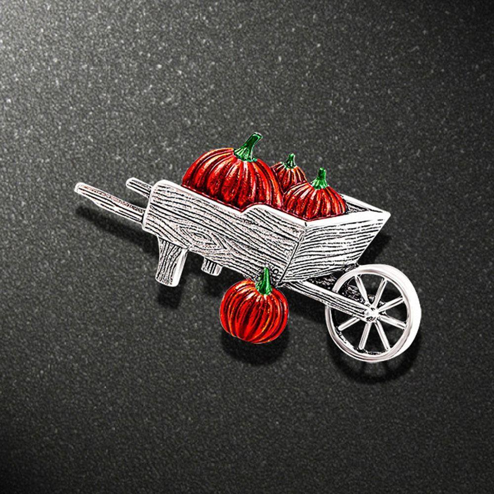 Ghost Pumpkin Lantern Brooch Zinc Zinc Alloy Halloween Brooch Cool   Girls