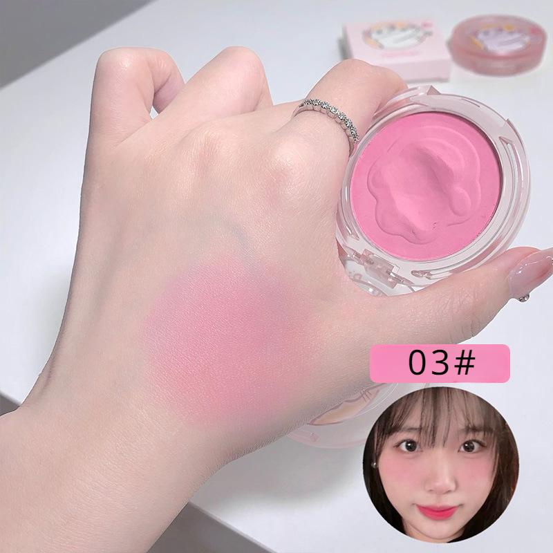 Single Colour Blush PaletteMatte Natural Blush ClayFacial Highlighting & ContouringBlush CreamMakeup