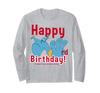 Disney Aladdin Genie Quote Portrait Happy 3rd Birthday Long Sleeve T-Shirt