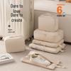 Cross-Border Travel Storage Set: 6-Piece Compression Bag Organizer