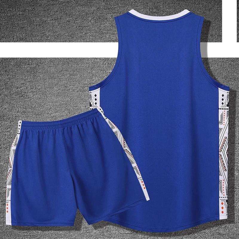 Men Football Basketball Jerseys Fitness Sport Tracksuit Marathon Athletic Jogging Training Sportswear Suit