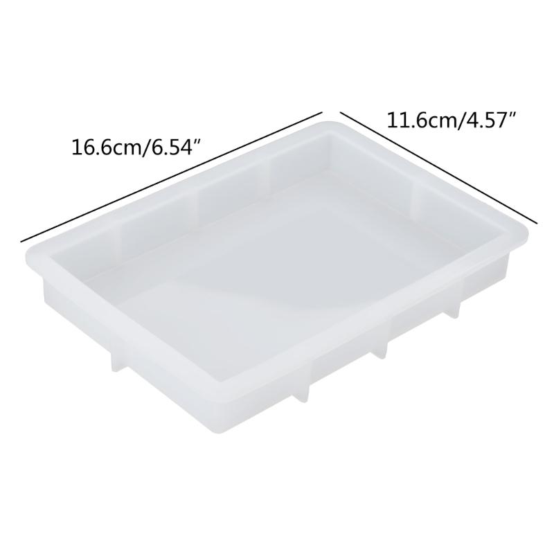 Fotolijst Decoratie Siliconen Mal Rechthoek Vierkant Epoxy Mal Hars Gieten Hanger Mal Geschikt voor Doe-het-zelf Handwerk