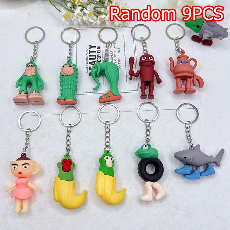 Italian Brainrot Figure Figurines Tung Tung Tung Sahur Tralalero Tralala Abstract Combination Models Toy Desktop Ornaments