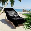 Alkarama SC Print Beach Towel, Large Soft Quick Dry Towel for Beach Camping Swimming