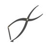 Eyebrow Stencil Microblading Ruler Stainless Steel 3 Point Positioning Golden Ratio Symmetrical Measuring Tool Eyebrow