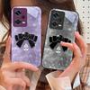 High-grade Bow Tie For Xiaomi 14 Ultra 13 Lite Redmi Note 13 11 Pro 12 Plus Poco X6 3 Pro F4 6 GT Tempered Phone Case