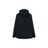 Anta Waterproof Windproof Three-In-One Fleece Jacket With Hood Men Jacket Basic-Black 952347607-2