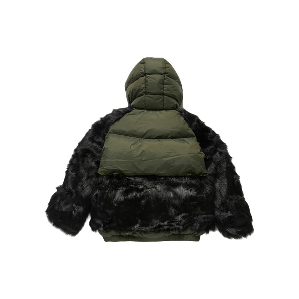 Nike X Sacai Damska Parka Sekwoja Damska Odzież Wierzchnia Zielona CT3267-355