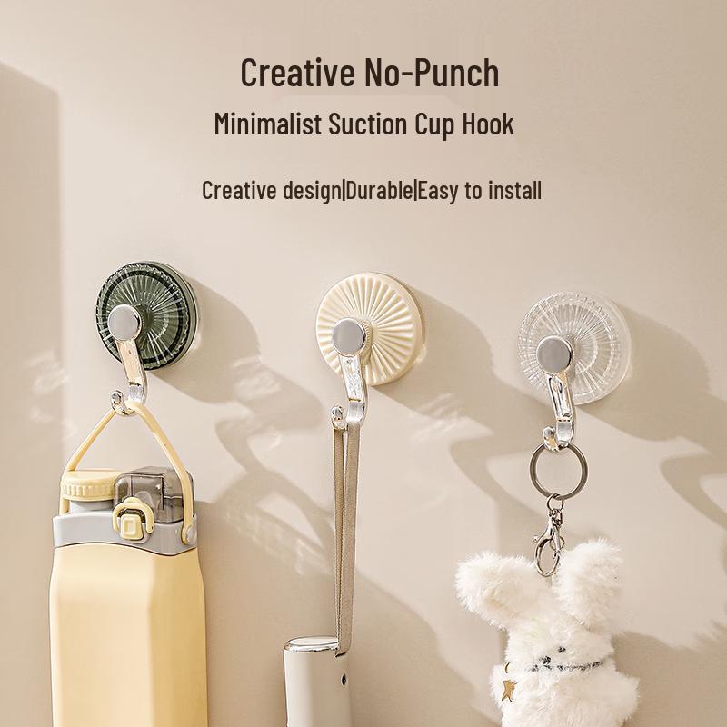 JINGRUIXIANG Handtuchhaken mit Saugnapf ohne Bohren