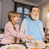 Anti-oil Elderly Bib Waterproof Adult Bibs Dining Clothing Protection Saliva Towel  Mess-Free Diet