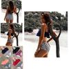 Set Bikini Donna a Fascia di Qualità Premium Con Reggiseno Imbottito Push-up Per Uno Stile Senza Sforzo