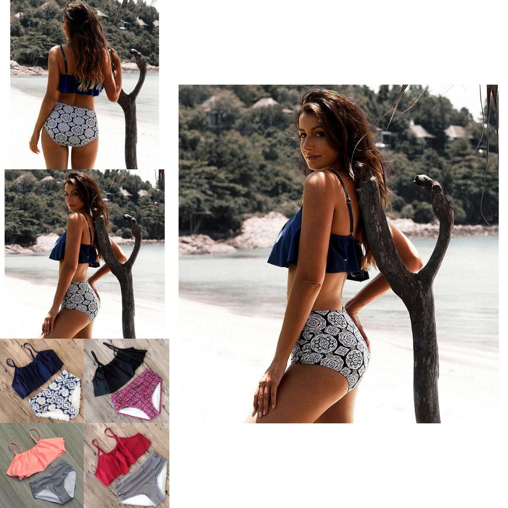 Set Bikini Donna a Fascia di Qualità Premium Con Reggiseno Imbottito Push-up Per Uno Stile Senza Sforzo