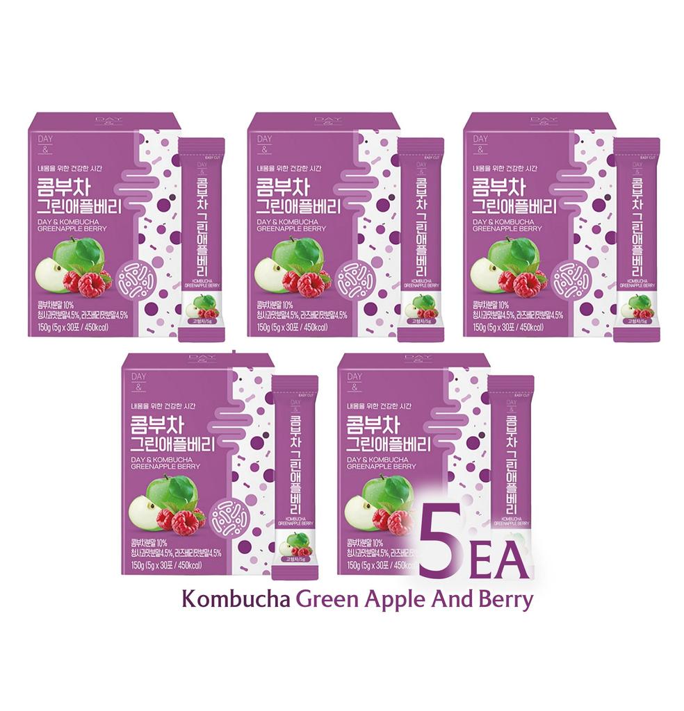 [Dag &] Kombucha grønt eple og bær
