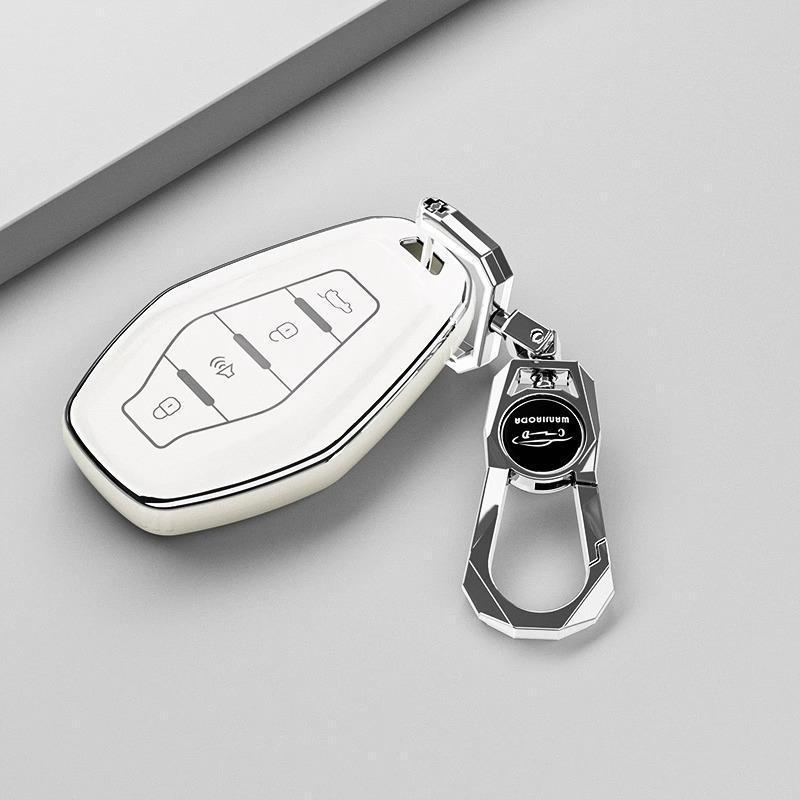 Chery Jetour X90/X95 Key Case & Car Decoration Set with Protective Shell and Buckle Accessories for Men and Women