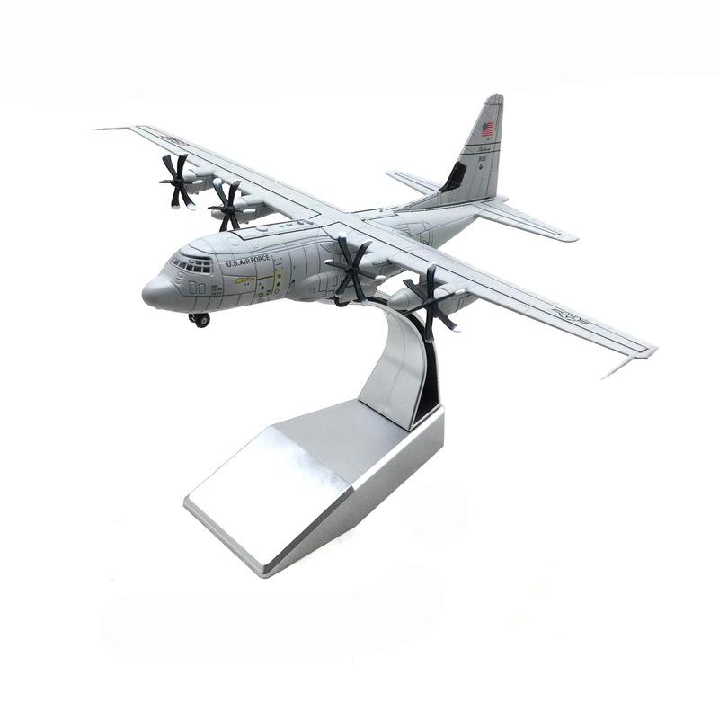 1: 200 Ac-130h Luftgestütztes Kanonenboot Angriffsflugzeug Militär-Enthusiasten Sammlerstücke Heimdekoration Ornamente Geburtstagsgeschenke