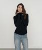 Isibchilwai Basic Wool Neck Top (Black)