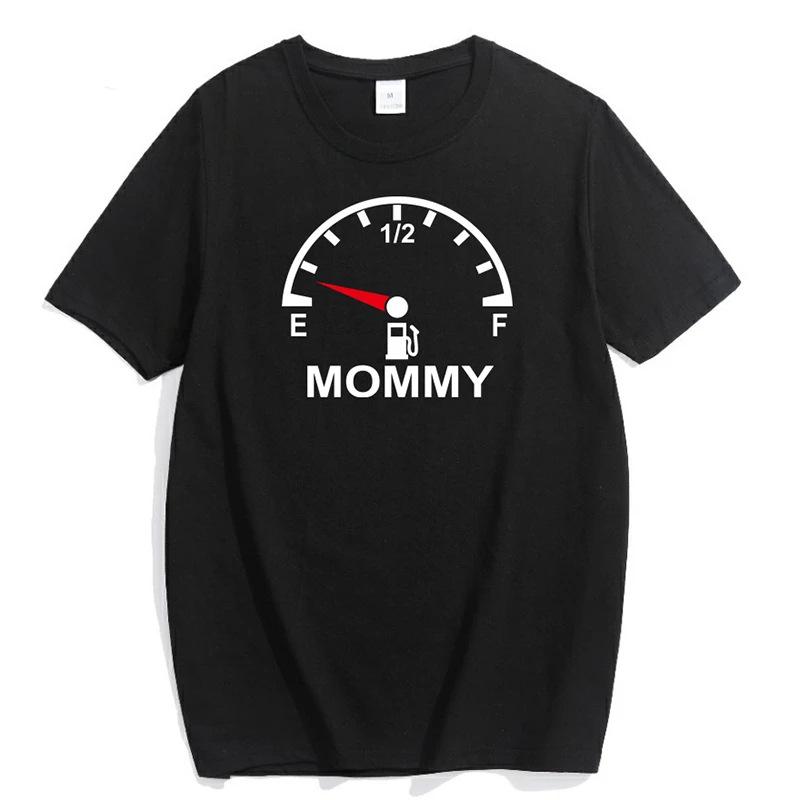 Funny Oil Gauge Parent-Child T-Shirt - Father-Son Matching Outfit