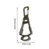 Outdoor Schutzhandschuhe Clip Aufhänger Mehrzweck Sicherheits Arbeitshandschuhe Halter Anti-Drop Handschuh Schnalle Hüft Schnalle Klemme