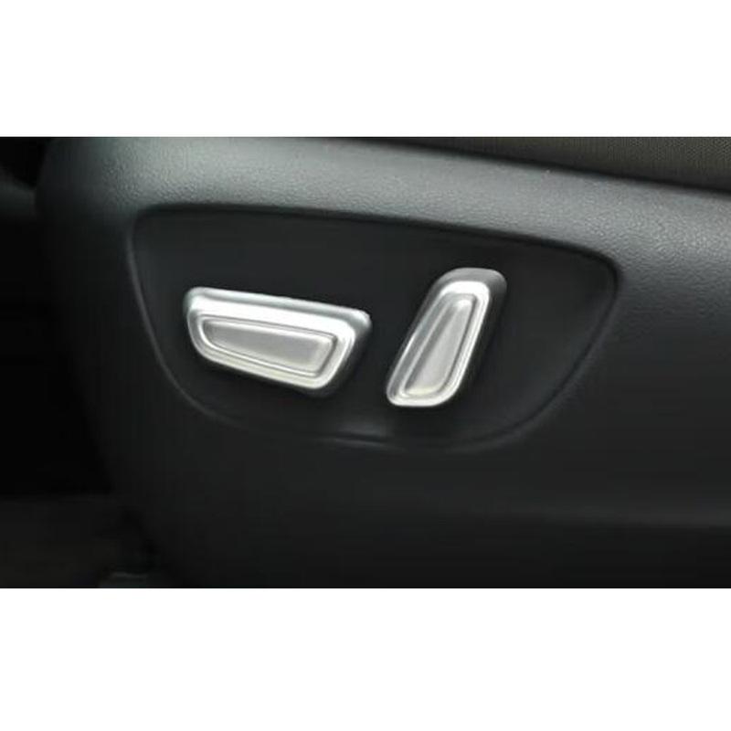 ABS Plastic Seat Adjustment Switch Button Cover Trim Car Interior Accessories Decoration 5Pcs For Toyota Sienna