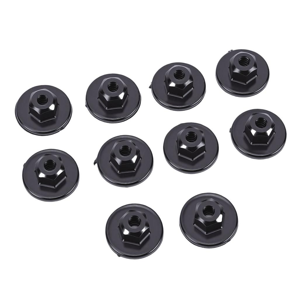 10PCS Fender Liner Nuts 07147169847 Plastic Replacement for 128i 135i 228i 228iX 230i 230iX 320i 320iX 323i 325i 325xi