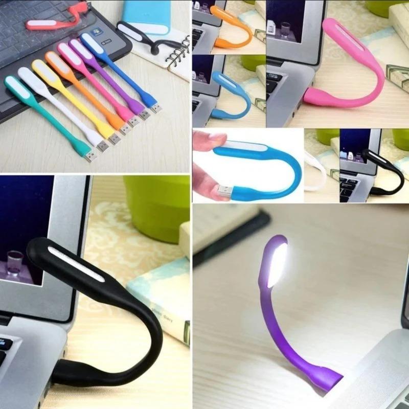 Mini Book Light Portable USB 5V LED Reading Lamp Foldable Camping Night Lights Table Lamps for Power Bank Notebook Laptop