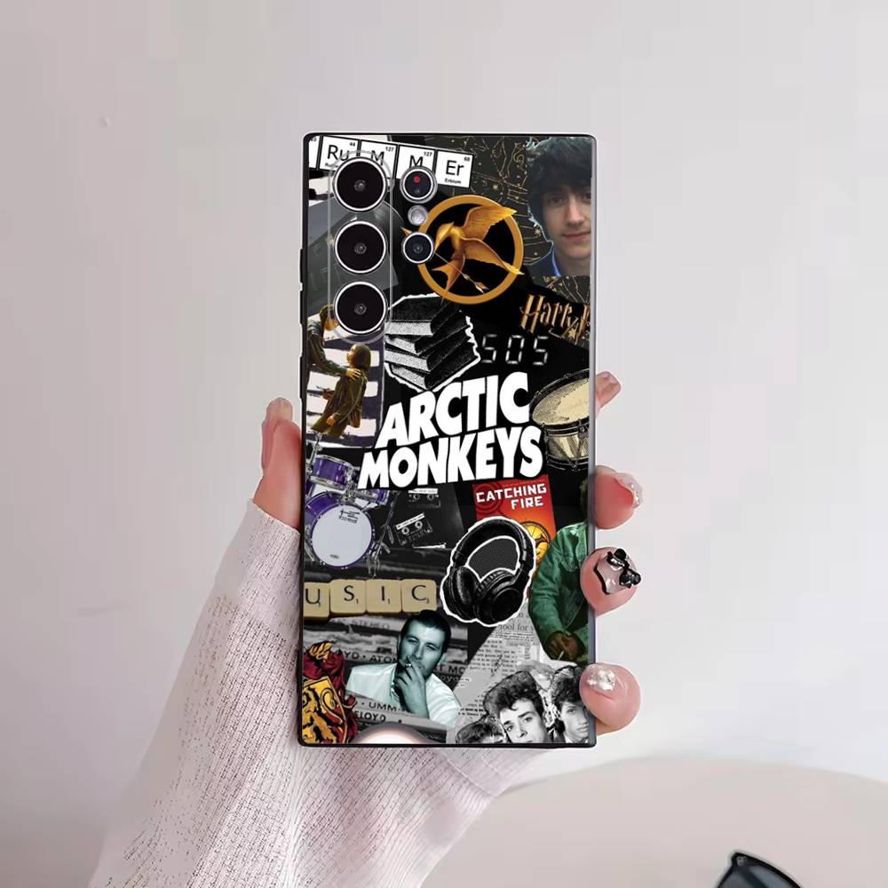 A-Arctic M-Monkeys Rock Band Phone Case for Samsung Galaxy S30 26 25 Ultra Plus S24 23 22 FE Lite S21 20 TPU Cover