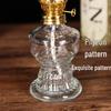 Retro Glass Kerosene Table Lamp