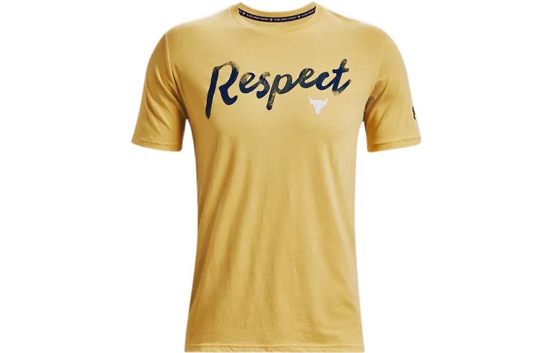 Under Armour Johnson T Shirt Men s Yellow 1370482-760 L