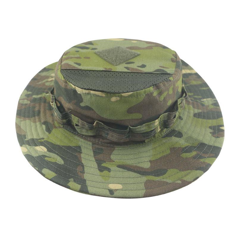 Breathable Camouflage Summer Bucket Hat - Military Tactical, Fisherman, and Hiking Sun Hat