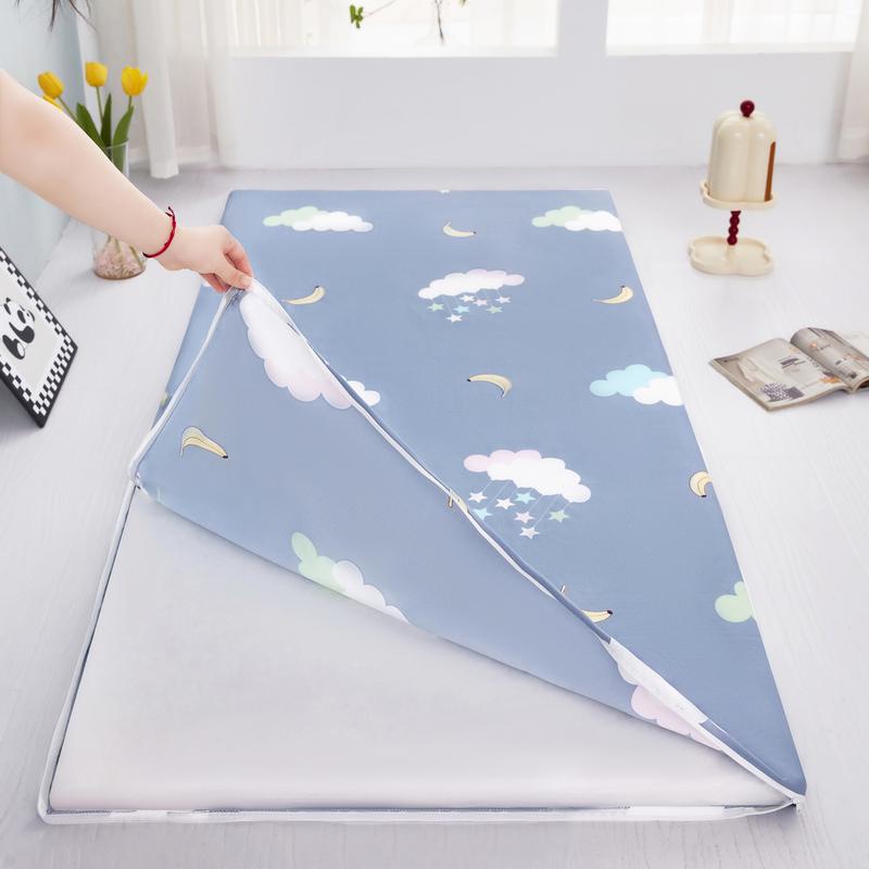 Non-Slip Zippered Mattress Cover for Student Dormitory and Home - Free Shipping