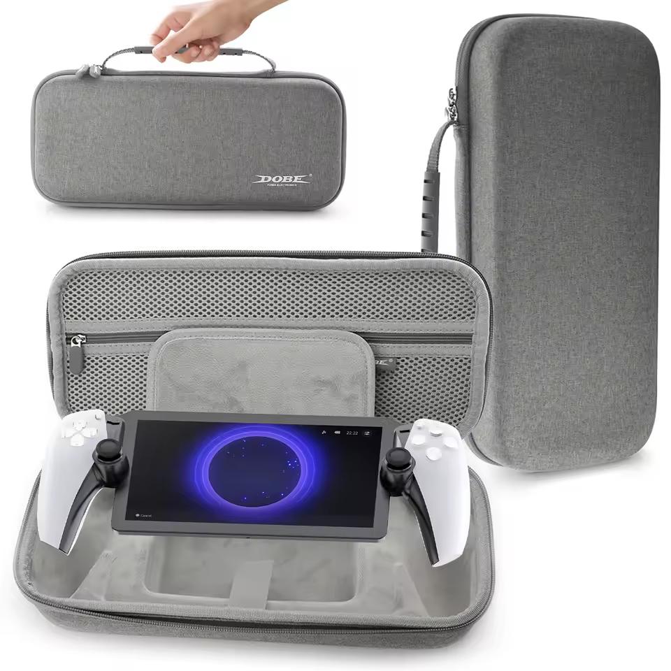 EVA Hard Carrying Case Bag for Sony PS5 PlayStation Portal Shockproof Protective Travel Case Storage Bag for PS Portal Accessory