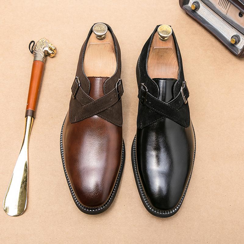 Fashion 2025 New Fashion Men's Dress Shoes Luxury Designer Men Loafers Brand Wedding Daily Party Non-Slip Shoes for Men Oxford Shoes