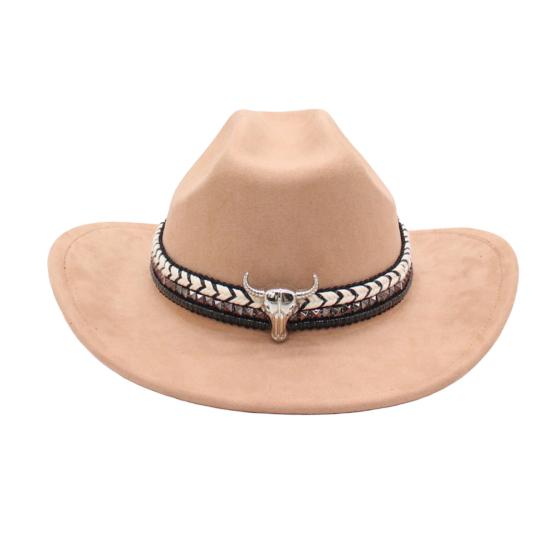 Cowboy Hat for Women And Men Shapeable Brim Western Cowgirl