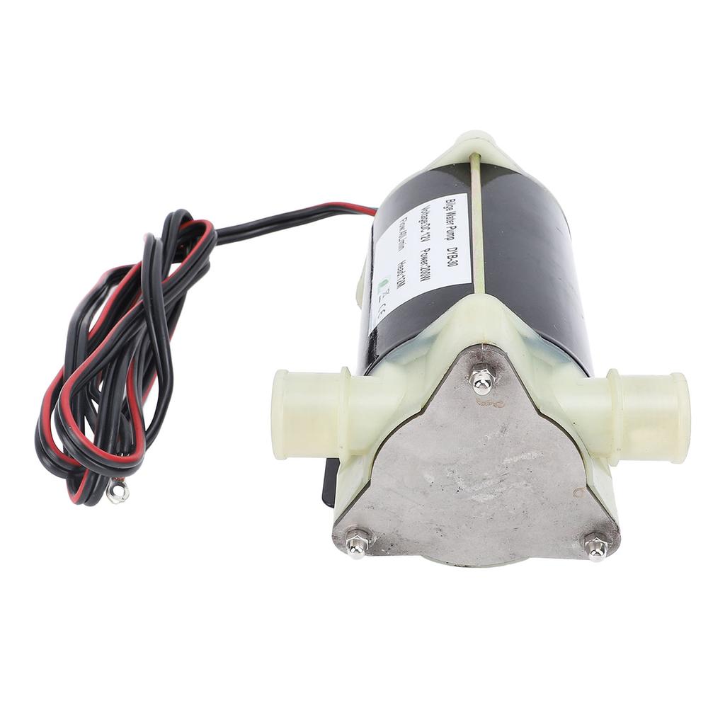12V Self Priming Bilge Pump 200w 12m Head 40Lmin Water Transfer Flexible Impeller Pump for