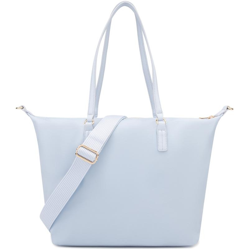 Tommy Hilfiger Color Block Woven Strap Lightweight Large Capacity Tote Bag Women tote bags Multicolor XW0XW04114