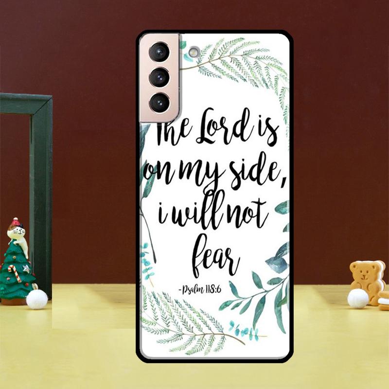 Bible Verse Quotes Phone Case For Samsung Galaxy S25 Ultra S20 S21 S22 S23 S24 Ultra S24 FE S9 S10 Plus Cover