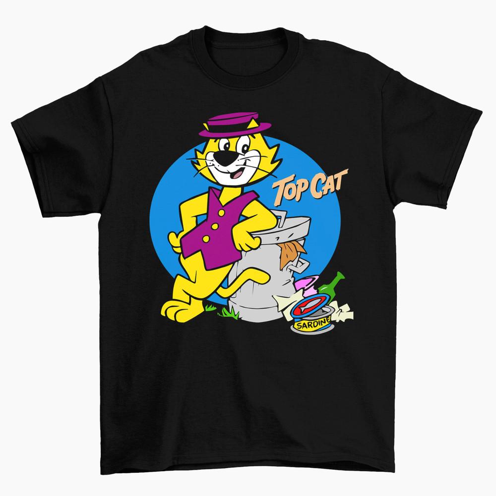 Top cat T-Shirt Cotton Tee Summer For Men All Size S To 4XL CO605 Unisex T-Shirt