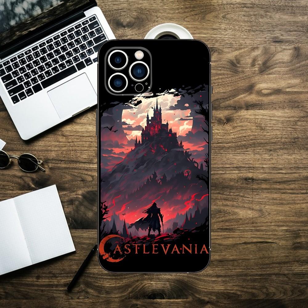 Castlevania Game Phone Case For iPhone 15,14,13,12,11,XS,XR,X,8,7,Pro,Max,Plus,mini Silicone Black Cover iPhone11