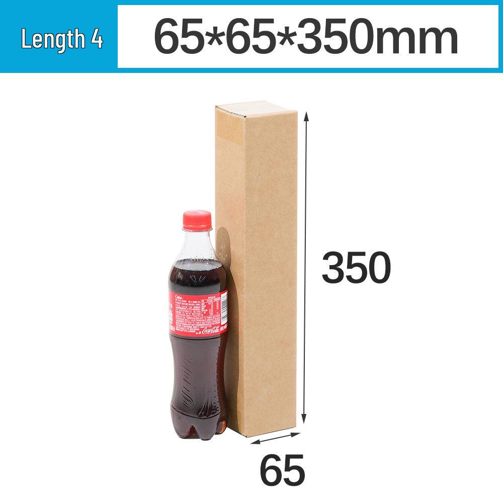 Durable Rectangular Corrugated Cardboard Box for Packing Water Cups & Extended Umbrellas