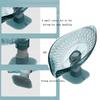 Leaf-shaped Soap Box Drain Soap Box Bathroom Shower Soap Box Sponge Soap Holder Storage Tray Bathroom Supplies Bathroom Tools
