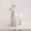 Ceramic and Jewelry Stand - Necklace Holder Decorative Figurine for Shelf Display, Lamb