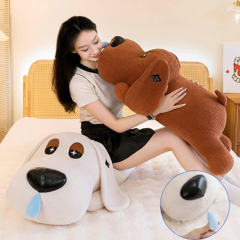 Adorable Long Plush Snotty Dog Toy With Big Eyes Perfect For Home Dcor Gifts